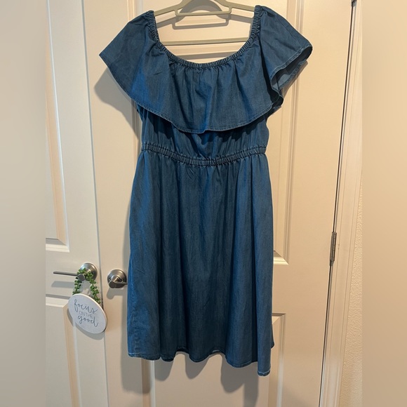 NWT Beautiful Lane Bryant denim dress - Picture 2 of 7